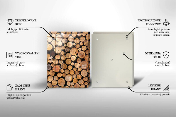 Kitchen worktop protector Tree trunks