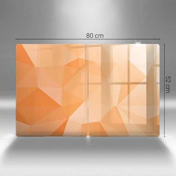 Kitchen worktop protector Geomeric background