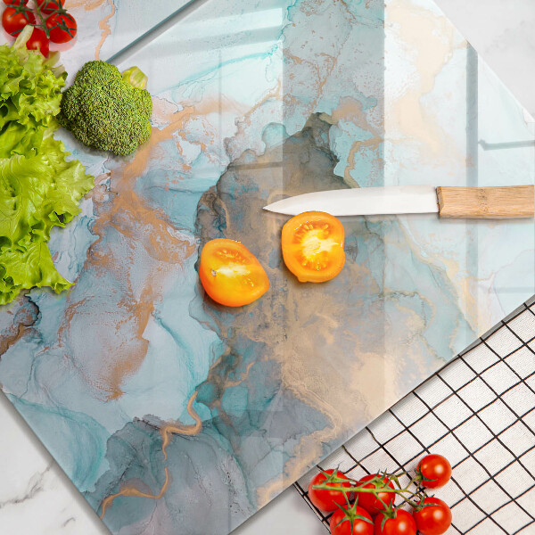 Kitchen worktop protector Marble abstraction