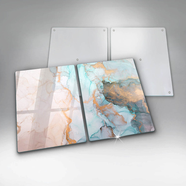 Kitchen worktop protector Marble abstraction