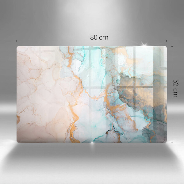 Kitchen worktop protector Marble abstraction