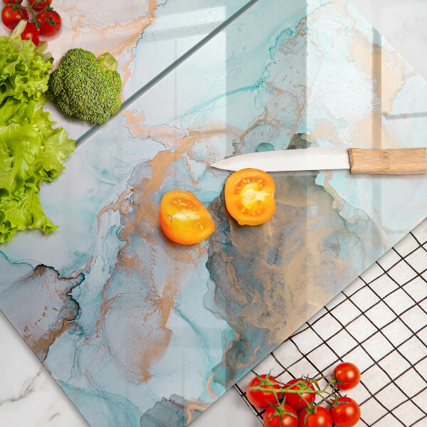 Kitchen worktop protector Marble abstraction