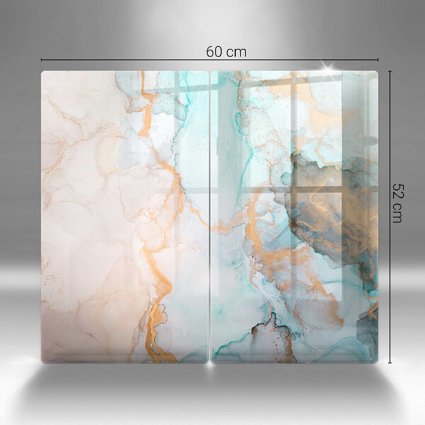 Kitchen worktop protector Marble abstraction