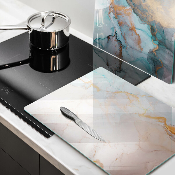 Kitchen worktop protector Marble abstraction