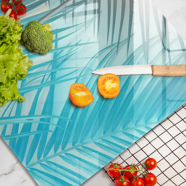 Kitchen worktop protector Pastel leaves