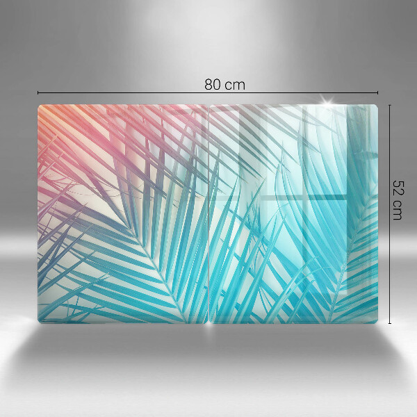 Kitchen worktop protector Pastel leaves