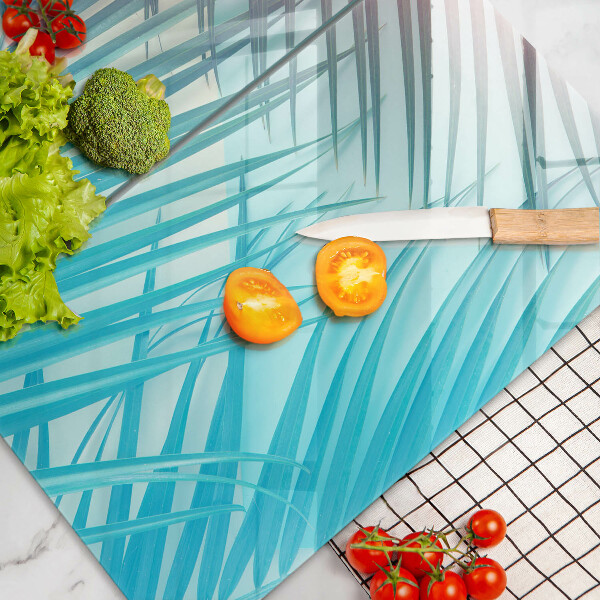 Kitchen worktop protector Pastel leaves