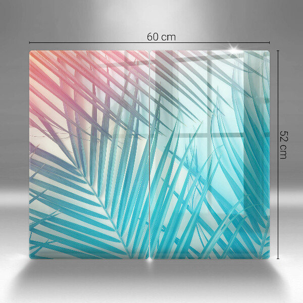 Kitchen worktop protector Pastel leaves