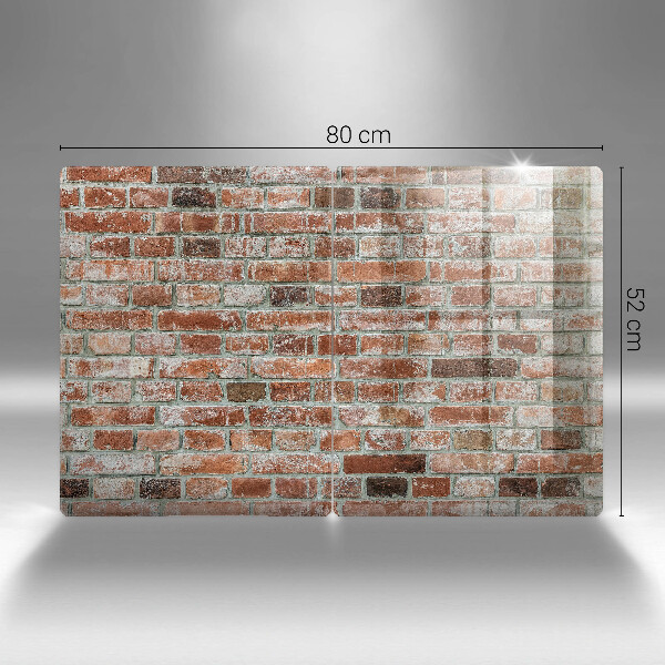 Kitchen worktop protector Old bricks wall