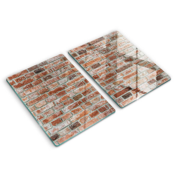Kitchen worktop protector Old bricks wall