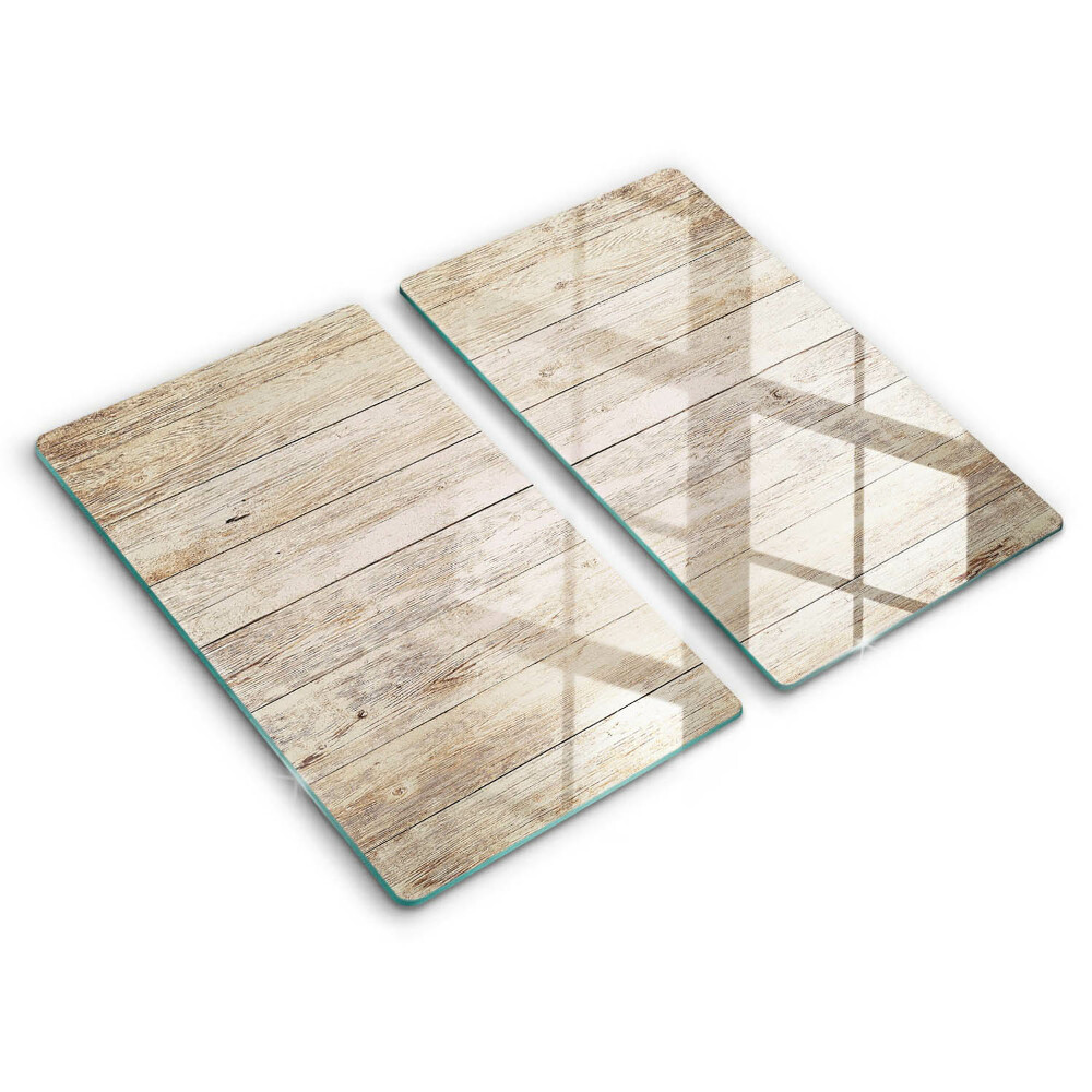 Kitchen worktop saver Wooden planks