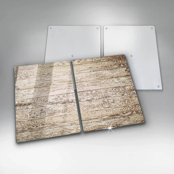 Kitchen worktop saver Wooden planks