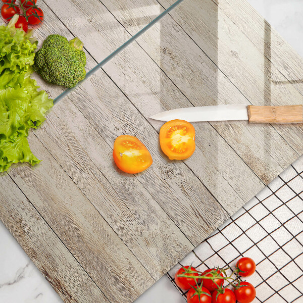 Kitchen worktop saver Wooden planks