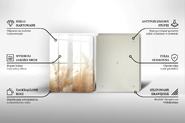 Kitchen worktop saver Pampas grass