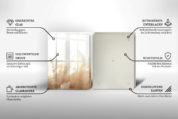 Kitchen worktop saver Pampas grass