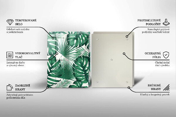 Kitchen worktop saver Monstera leaves