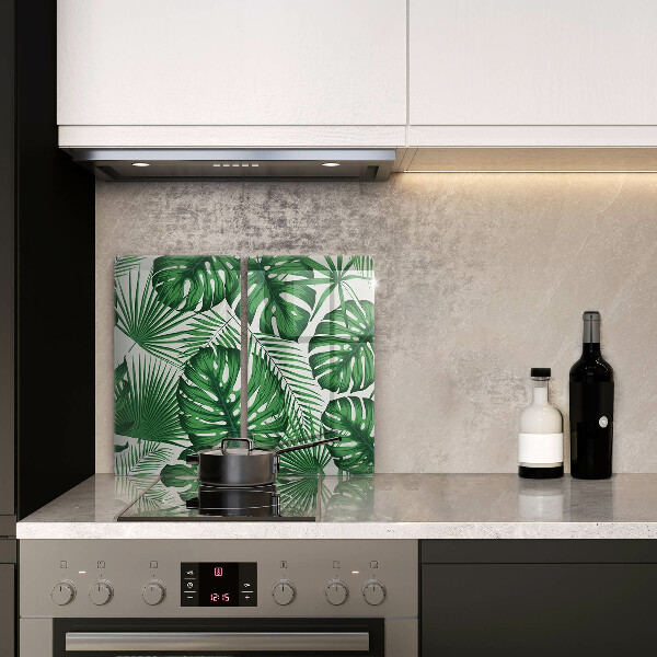Kitchen worktop saver Monstera leaves
