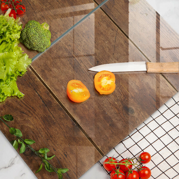 Kitchen worktop saver Wooden boards and leaves