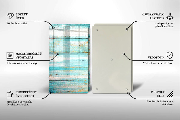 Kitchen worktop saver Vintage wood boards