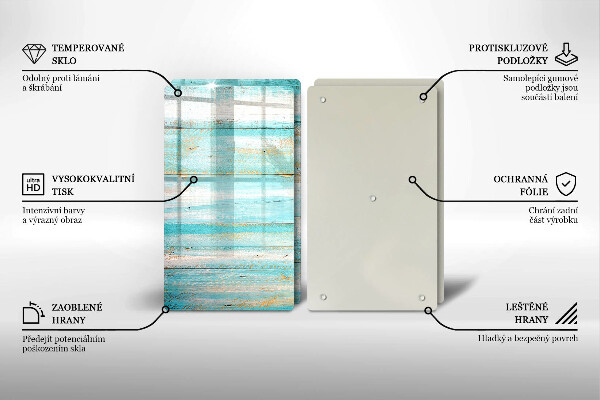 Kitchen worktop saver Vintage wood boards