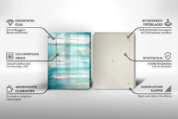Kitchen worktop saver Vintage wood boards