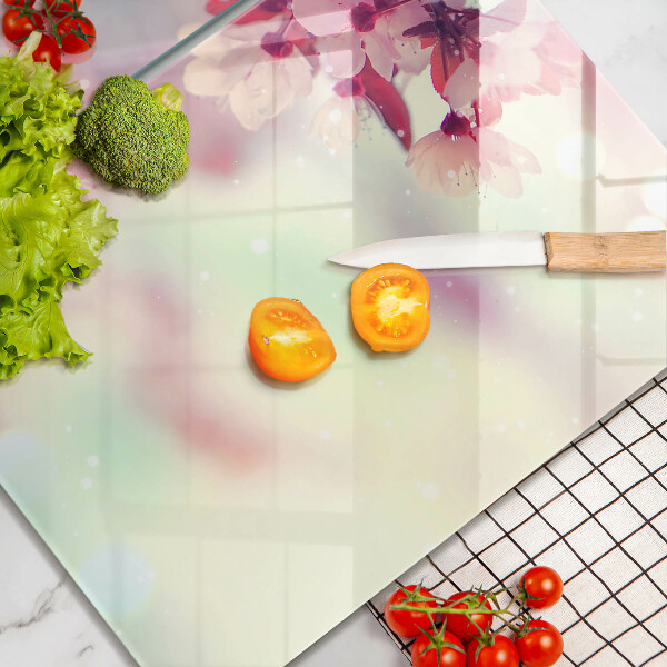 Kitchen worktop saver Nature apple flowers