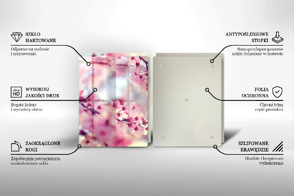 Kitchen worktop saver Nature apple flowers