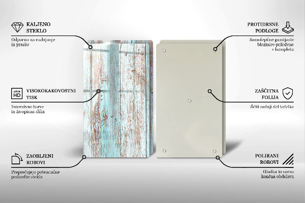 Kitchen worktop saver Old vintage boards