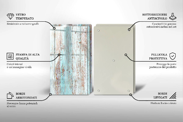 Kitchen worktop saver Old vintage boards