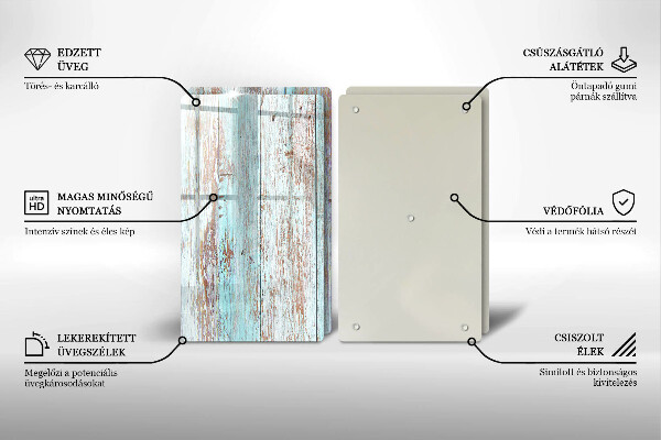 Kitchen worktop saver Old vintage boards