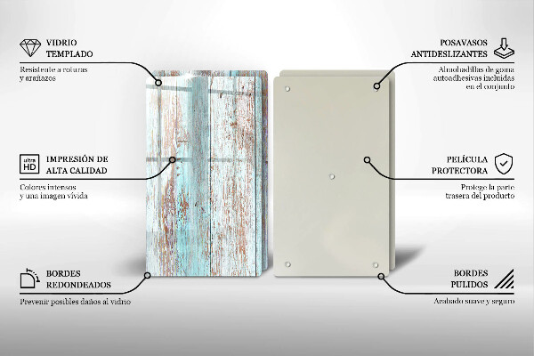 Kitchen worktop saver Old vintage boards