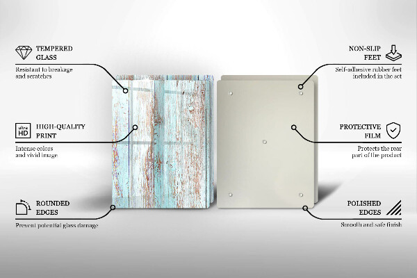 Kitchen worktop saver Old vintage boards