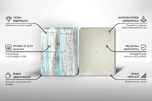 Kitchen worktop saver Old vintage boards
