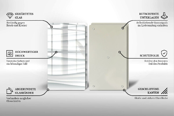 Kitchen worktop saver Modern structure