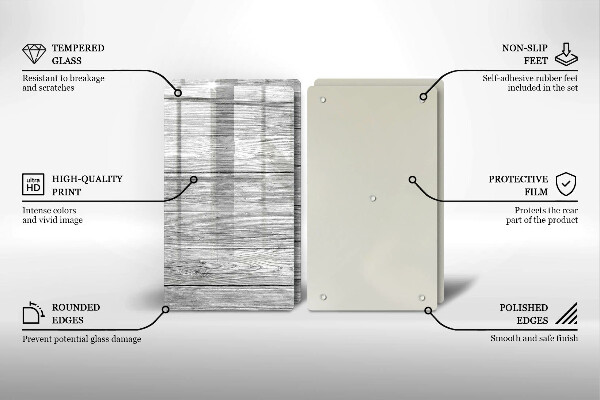 Kitchen worktop saver Wood old boards