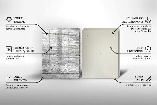 Kitchen worktop saver Wood old boards