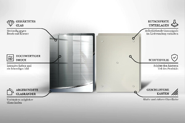 Kitchen worktop saver Pattern metal abstraction