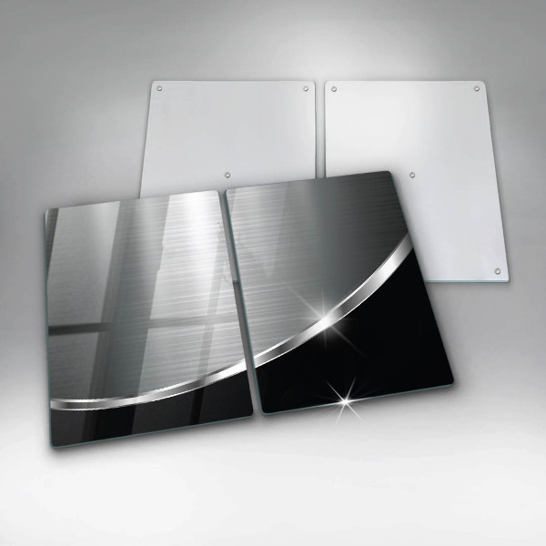 Kitchen worktop protector Abstraction with metal