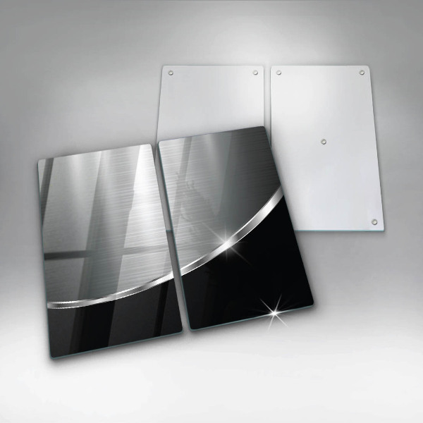 Kitchen worktop protector Abstraction with metal