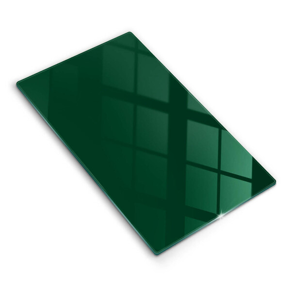 Glass worktop saver Green color