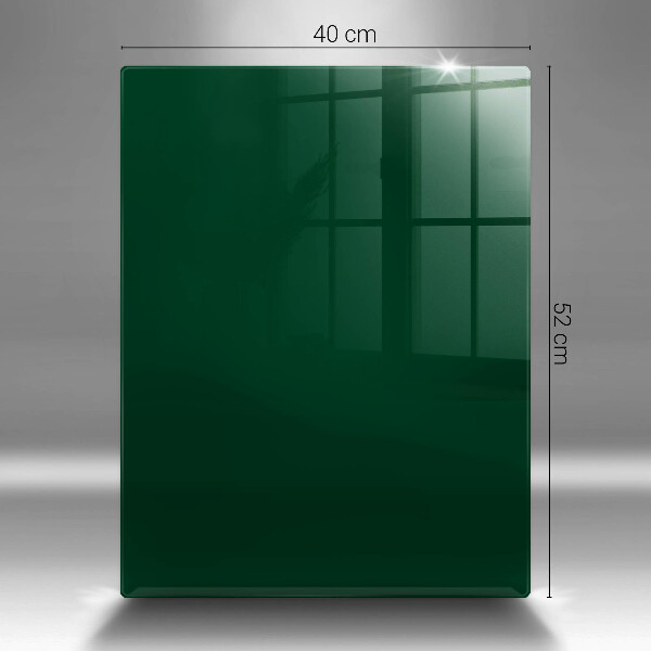 Glass worktop saver Green color