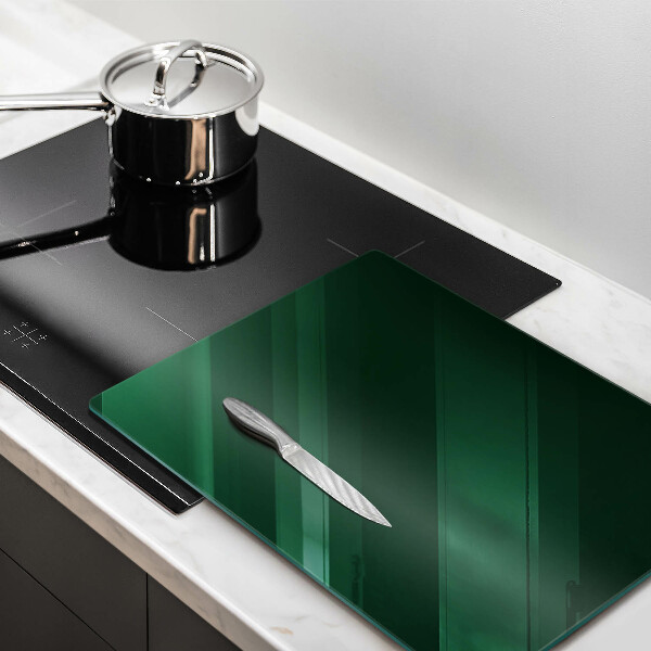 Glass worktop saver Green color