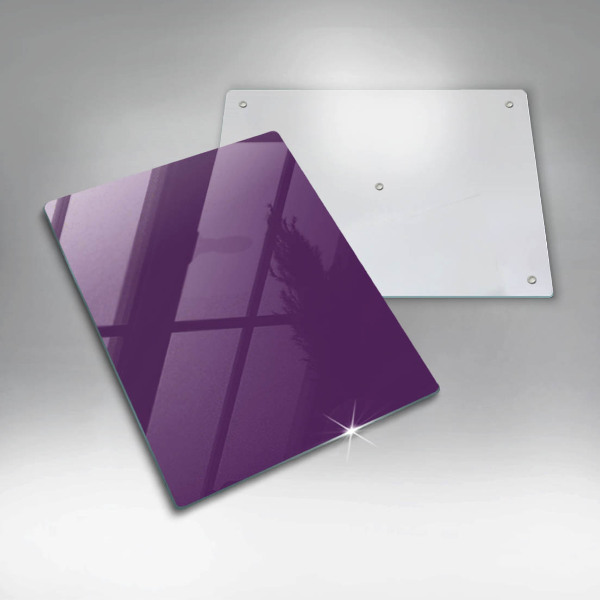 Glass worktop saver Violet colour