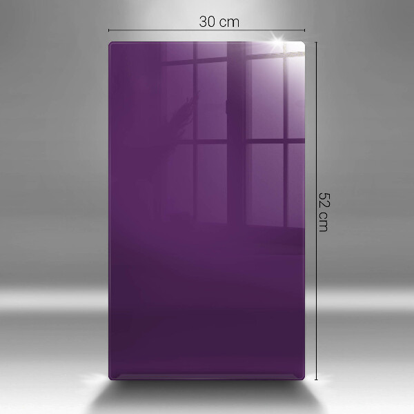 Glass worktop saver Violet colour
