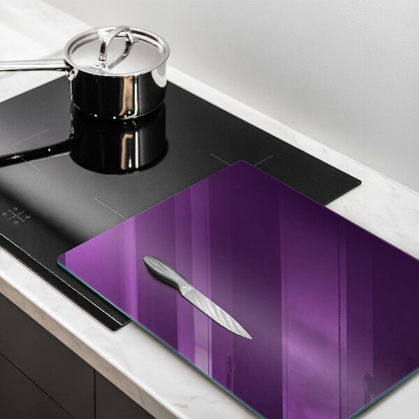 Glass worktop saver Violet colour