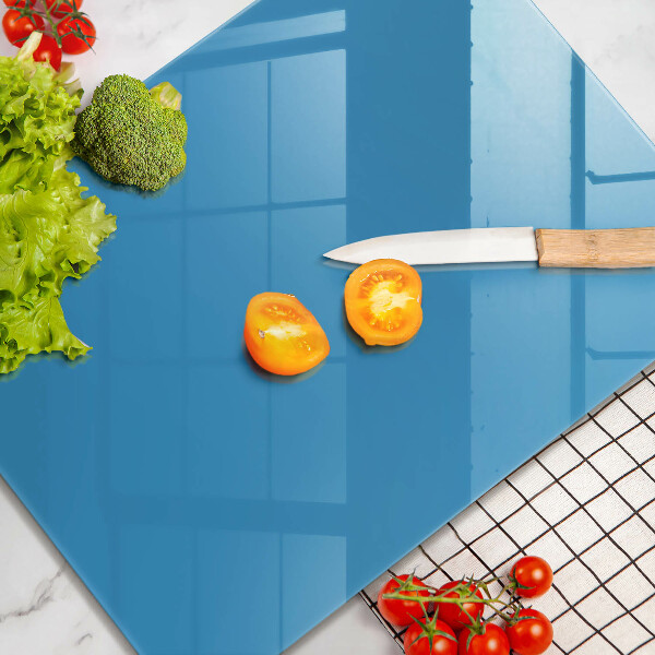 Glass worktop saver Blue color
