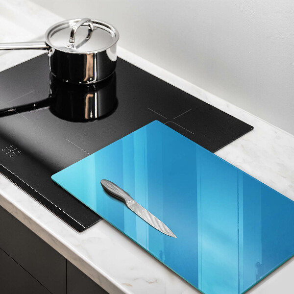 Glass worktop saver Blue color