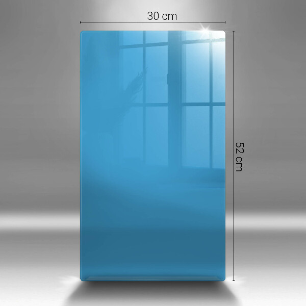 Glass worktop saver Blue color