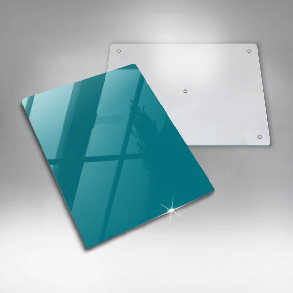 Glass worktop saver Turquoise