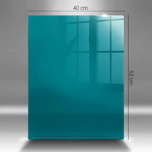 Glass worktop saver Turquoise